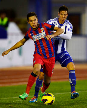 IFK Göteborgs Martin Smedberg Dalence och Steaua Bucarest