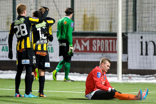 Falkenbergs Daniel Johansson deppar