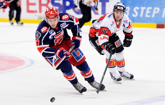 Södertäljes Jacob Dahlström och Karlskogas  Jesper Jensen