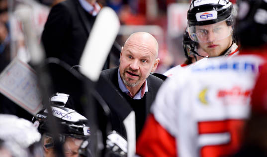 Karlskogas tränare Janne Karlsson