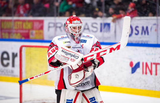 Karlskronas målvakt Patrick Galbraith
