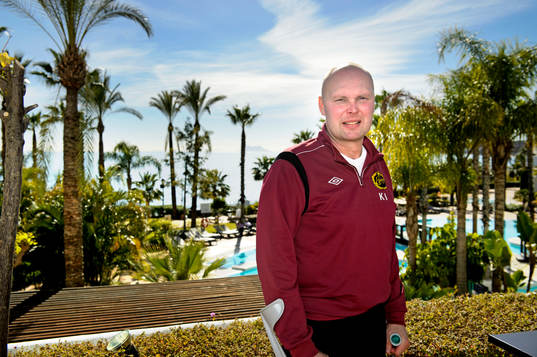 Elfsborgs manager Klas "Klabbe" Ingesson
