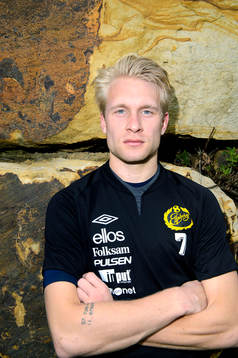 Elfsborgs Johan Larsson porträtteras