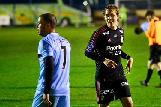 IFK Göteborgs Ludwig Augustinsson jublar