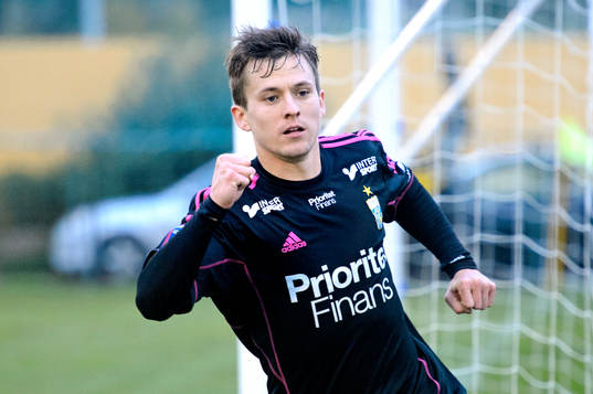 IFK Göteborgs Lasse Vibe jublar
