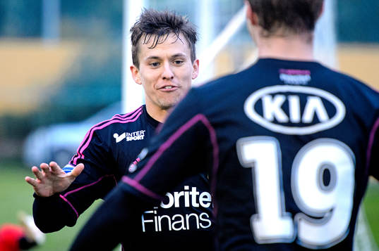 IFK Göteborgs Lasse Vibe jublar