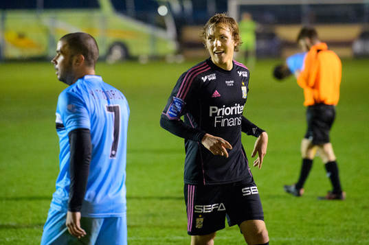 IFK Göteborgs Ludwig Augustinsson jublar