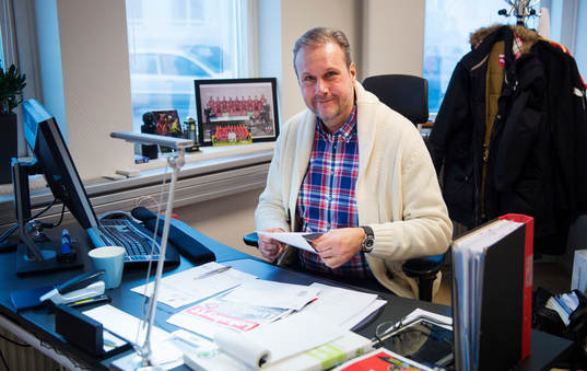 Helsingborgs klubbdirektör Paul Myllenberg