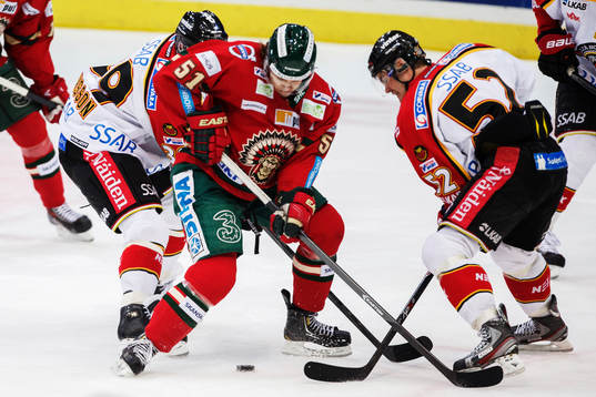 Luleås Robin Jonsson och Karl Fabricius