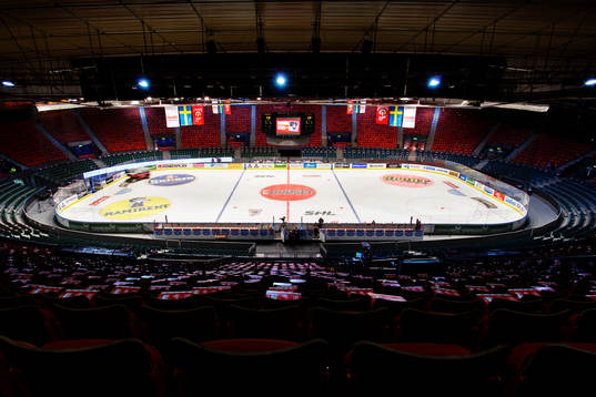 Scandinavium innan ishockeymatchen i SHL mellan Frölunda