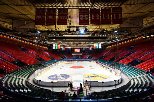 Scandinavium innan ishockeymatchen i SHL mellan Frölunda