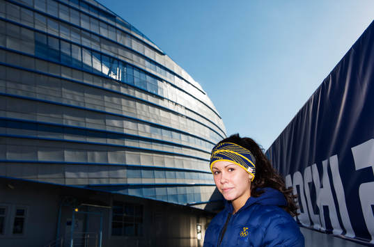 Sveriges målvakt Valentina Wallner