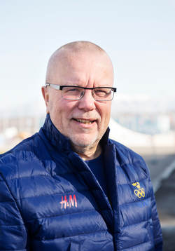 Damkronornas assisterande tränare Leif Boork