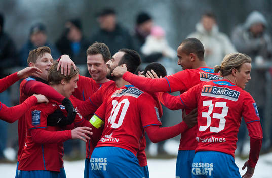 Helsingborgs Gustav Jarl grattas