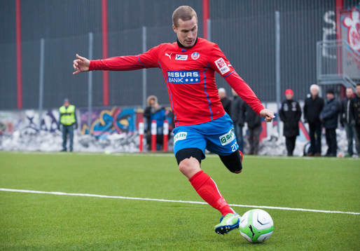 Helsingborgs Christoffer Andersson i glasögon i