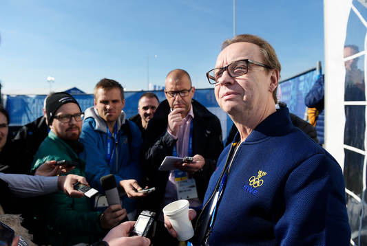 Sveriges förbundskapten för ishockey, Pär Mårts,