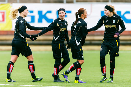 Kopparberg/Göteborgs Kathlene Fernström, Anna Ahlstrand,