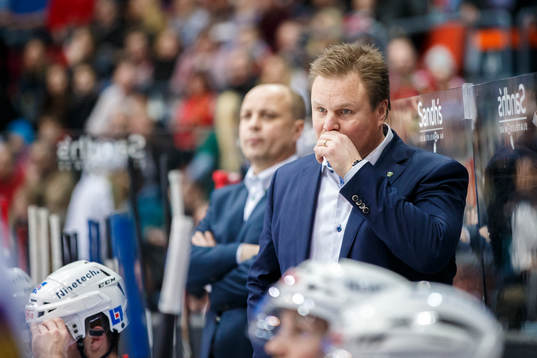 Färjestad tränare Leif Carlsson