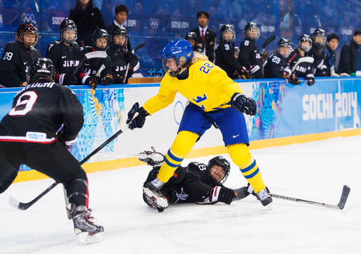 Sveriges Emma Eliasson och Japans Tomoko Sakagami