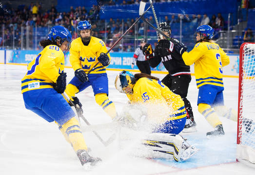 Sveriges målvakt Valentina Wallner
