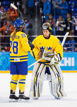 Sveriges målvakt Valentina Wallner