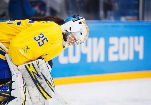 Sveriges målvakt Valentina Wallner