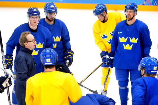 Sveriges förbundskapten Pär Mårts
