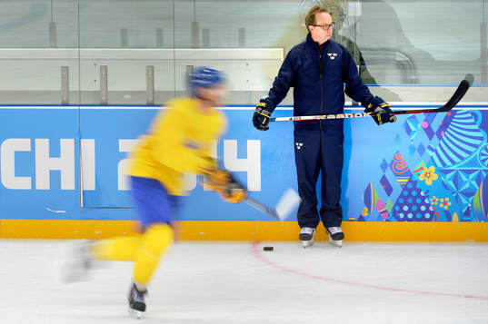 Sveriges förbundskapten Pär Mårts