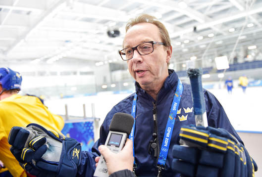 Sveriges förbundskapten Pär Mårts