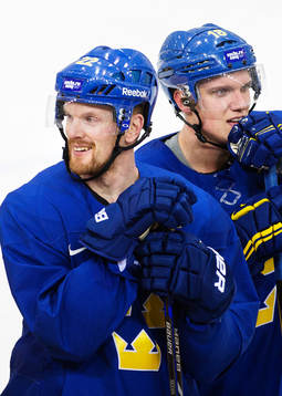 Daniel Sedin och Jakob Silfverberg
