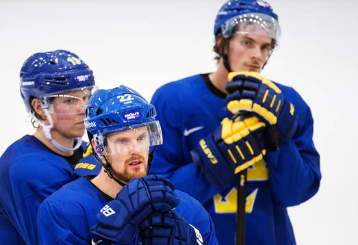 Nicklas Bäckström, Daniel Sedin och Loui Eriksson