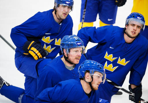 Patrik Berglund, Daniel Alfredsson, Gustav Nyquist och
