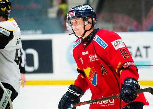 Djurgårdens Joakim Eriksson  deppar