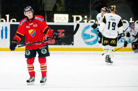 Djurgårdens Marcus Sörensen  deppar