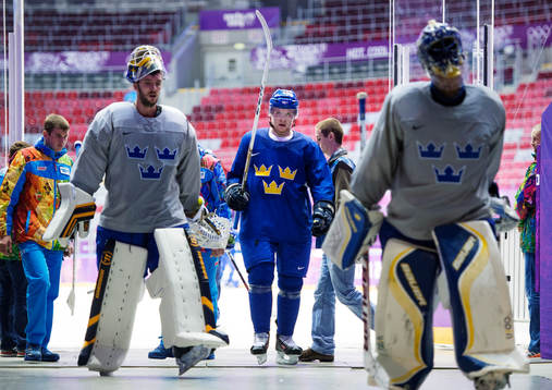 Gabriel Landeskog lämnar Sveriges ishockeylandslags