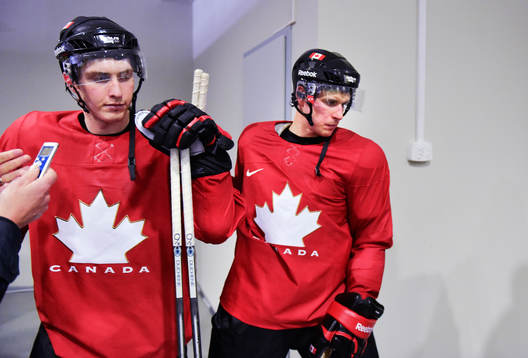 Matt Duchene och Sidney Crosby