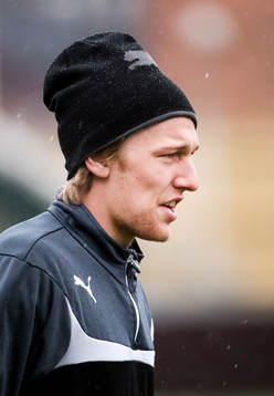 Malmö FFs Emil Forsberg när Malmö FF tränar