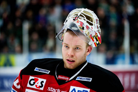 Malmö Redhawks målvakt Pontus Sjögren