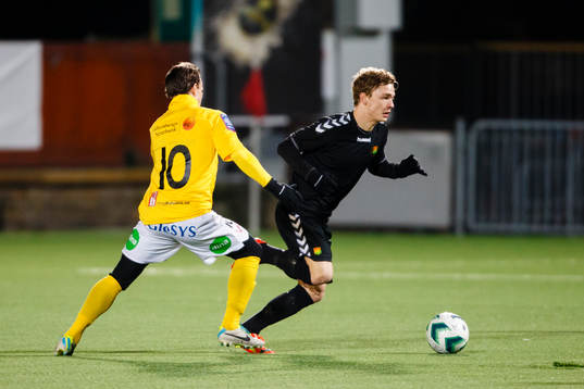 Falkenbergs Anton Wede och Gais Adam Eriksson