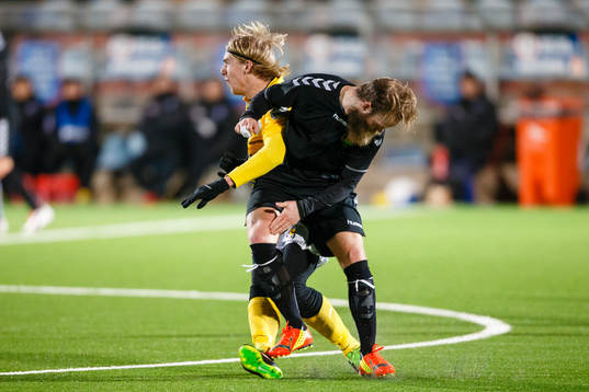 Falkenbergs Carl-Oscar Andersson och Gais Asgeir Börkur