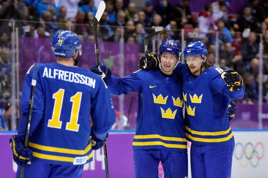 Bläddra bland fler bilder av OS 2014, Ishockey, Tjeckien - Sverige