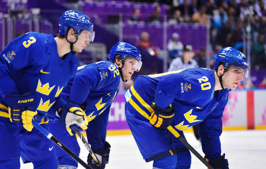 Sveriges Oliver Ekman-Larsson, Gabriel Landeskog och