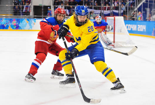 Rysslands Alyona Khomich utmanas av Sveriges Michelle