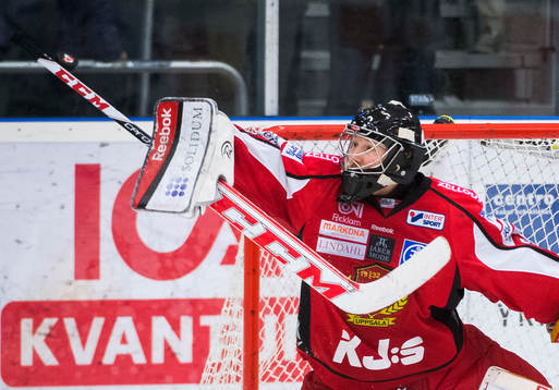 Almtunas målvakt Erik Hanses
