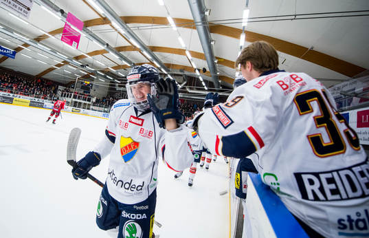 Djurgårdens Mattias Kalin jublar