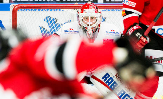 Karlskronas målvakt Patrick Galbraith