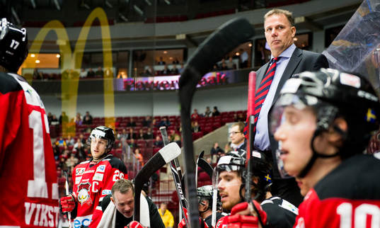 Malmö Redhawks tränare Mats Lusth