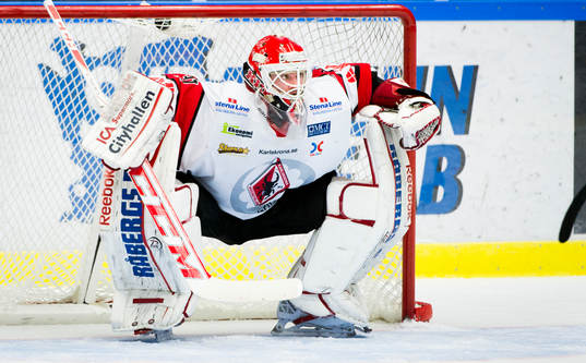 Karlskronas målvakt Patrick Galbraith