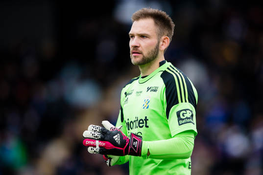 IFK Göteborgs målvakt John Alvbåge