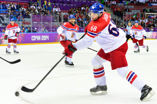 Tjeckiens Jaromir Jagr